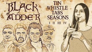 BLACKADDER THEME  ALL SEASONS  Tin Whistle Tabs Cover [upl. by Borszcz28]