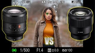 85mm 14GM vs 85mm 18  Is the Gmaster worth 1200 more [upl. by Kipton]