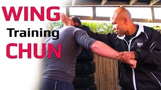 Wing Chun kung fu Training Lesson 1  Master Wong [upl. by Conover728]