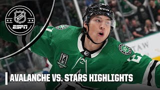 Colorado Avalanche vs Dallas Stars  Full Game Highlights [upl. by Arahsat95]