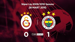 Galatasaray 0  1 Fenerbahçe Maç Özeti 28 Mart 2010 [upl. by Adnuahs]