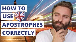 How To Use Apostrophes Correctly [upl. by Brause]