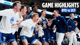 BYU Basketball vs UCF  Game Highlights 2024 [upl. by Ann-Marie]