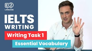 E2 IELTS Academic  Writing Task 1 with Jay  Essential Vocabulary [upl. by Garin]