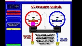 Automotive HVAC Pressure Diagnostics [upl. by Tirrag]