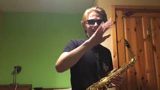 Destination calabria  Saxophone tutorial how to [upl. by Luahs]