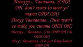 OutKast  Hey Ya lyrics [upl. by Ddot]