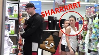 EPIC WET Sharter prank at Walmart 2  Sharter Saturdays S1•Ep 5 [upl. by Newol444]