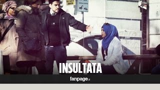 Come reagiscono gli italiani se insulti una ragazza col velo [upl. by Troxell]