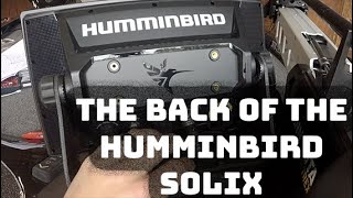 HUMMINBIRD SOLIX EXPLAINED  WHAT DO THE PLUGS IN THE BACK OF UNIT DO [upl. by Ayita]