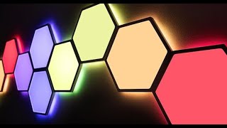 GE Cync Hexagon Panels Review Brightening Up My Space [upl. by Diantha]