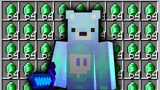 How I DUPLICATED EMERALDS in Minecraft Bedwars [upl. by Sgninnej]