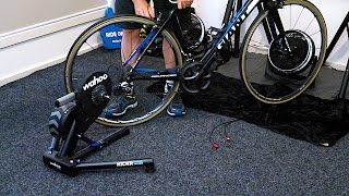 Mounting a Bicycle on an Indoor Trainer Indoor Cycling HOW TO [upl. by Akihdar200]