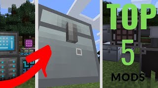 Die 5 Besten Lagersysteme in Minecraft Top 5 Minecraft Mods DeutschHD [upl. by Lynne795]