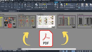 Como transformar PDF em DWG Arquivo AutoCAD [upl. by Juliette]