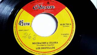 Los Destellos  Muchachita Celosa  Ojos Azules [upl. by Lambert]