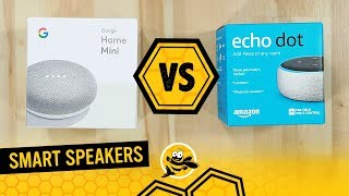 Google Home Mini vs Amazon Echo Dot [upl. by Ailecra]