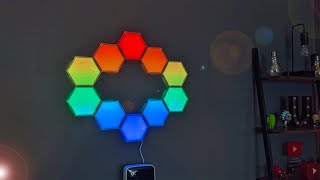 Better Than Nanoleaf Yes  Govee Glide Hexa Lights Review [upl. by Guthrie]