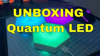 UNBOXING HEXAGON QUANTUM LED LIGHT [upl. by Alves]