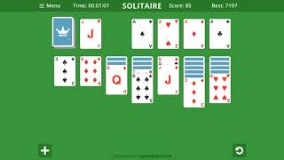 HOW TO PLAY SOLITAIRE [upl. by Elburr]