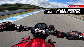 Triumph Street Triple 765 RS  Onboard [upl. by Nuavahs]