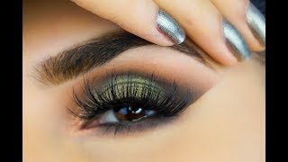 Green eyeshadow Tutorial using Colourpop  SalQu [upl. by Sethrida]