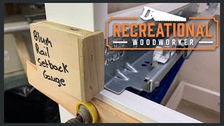 Undermount Drawer Slides DEMYSTIFIED  The Recreational Woodworker [upl. by Hallimaj239]