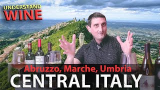 Hidden Italian Wine Wonders  Central Italys Reds from Abruzzo Marche amp Umbria [upl. by Ellerrehs]