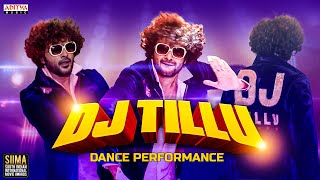 Siddhu Energetic Dance Performance For TilluAnnaDJPedithe Song SIIMA 2022  DJTillu  Aditya Music [upl. by Ahs]