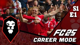 WELCOME TO SALFORD FC25 RTG Career Mode [upl. by Eilyr]