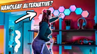 Govee Glide Hexa 🌈 Best Nanoleaf Alternative [upl. by Siana]