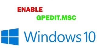 How To Enable Group Policy Editor gpeditmsc In Windows 10 Home TUTORIAL 2020 [upl. by Aseiram]