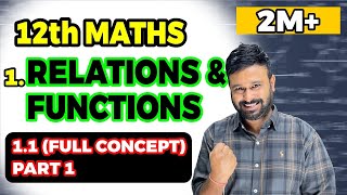 Class 12 Maths NCERT  Chapter 1 Relations amp Functions Ex 11 Introduction Part 1 2025 [upl. by Robma391]