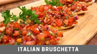 Italian Bruschetta Easy Recipe [upl. by Belmonte354]