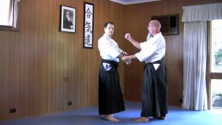 Basic Aikido techniques [upl. by Ro]