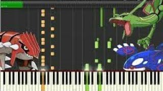 Pokémon RSE  Legendary Battle【Synthesia Remake】 [upl. by Nnairahs]