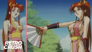 Mai Shiranui’s First Appearance in Anime  Fatal Fury 2 The New Battle 1993 [upl. by Kristianson710]