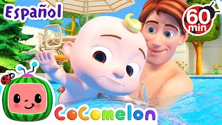 CoComelon en Español  Aprendamos a nadar  Compilación de Canciones Infantiles y de Cuna [upl. by Cheyney]