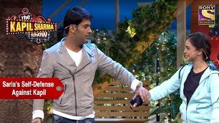 Sarla Uses SelfDefense Against Kapil  The Kapil Sharma Show [upl. by Ecnerual]