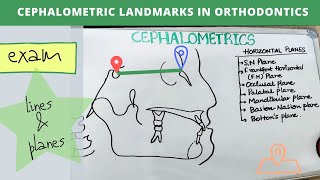 cephalometrics in orthodontics  orthodontics lecture [upl. by Eslud]