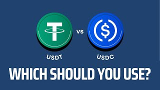 USDT Vs USDC  Which Stablecoin Should You Use [upl. by Burk74]