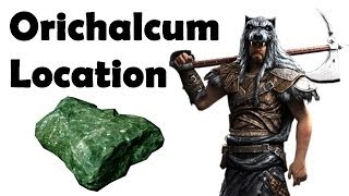 Skyrim Orichalcum Ore Mine Locations Mining Guide [upl. by Eirallam235]