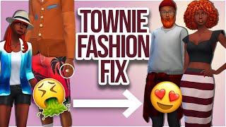 FIX YOUR TOWNIES WARDROBES WITH THIS MOD 👚👖 [upl. by Peder349]