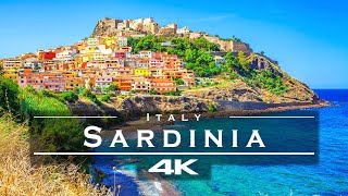 Sardinia Italy 🇮🇹  by drone 4K [upl. by Derry]