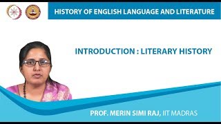 Introduction  Literary History [upl. by Aziram]