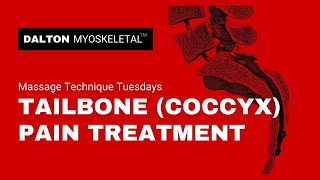 Tailbone Pain Treatment using Myoskeletal Alignment Techniques [upl. by Letsyrc]