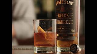 Jameson Cocktails  Black Barrel Old Fashioned [upl. by Eireva896]