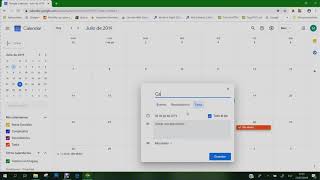 Como crear tareas y recordatorios en Google Calendar [upl. by Alboran705]