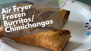 Air Fryer Fridays Frozen BurritosChimichangas [upl. by Relyt855]