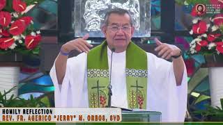 𝗪𝗛𝗬 𝗚𝗢 𝗧𝗢 𝗖𝗛𝗨𝗥𝗖𝗛  Homily 04 August 2024 with Fr Jerry Orbos SVD  18th Sunday in Ordinary Time [upl. by Suivatco]